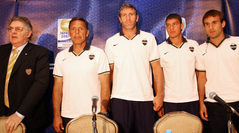 Miguel Ángel Russo, Palermo, Battaglia e Palacio no Mundial de Clubes de 2007 pelo Boca Juniors