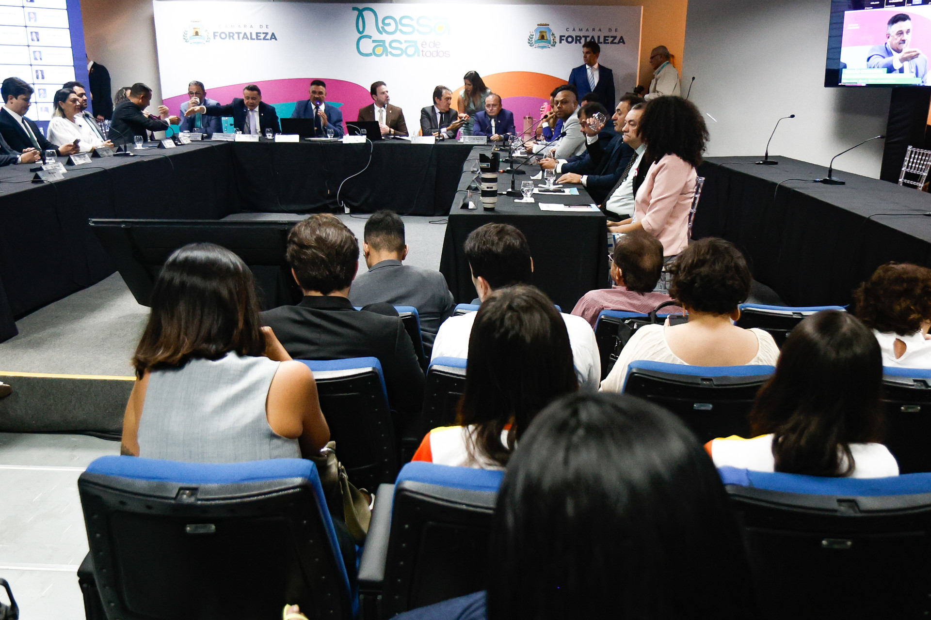 FORTALEZA, CEARÁ,  BRASIL- 09.10.2025: Sessão da Câmara Municipal de Fortaleza no Conjunto Ceará. (Daniel Galber/Especial para O POVO)