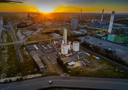 Pecém, CE, BR 17.07.25 Foto aérea da ZPE, Zona de Processamento de Exportação (Fco Fontenele/O POVO)