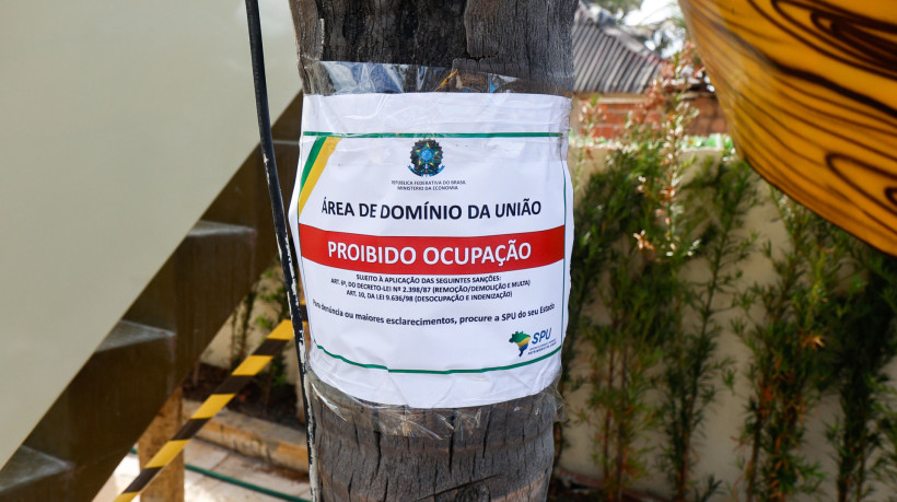 SPU embargou obra da barraca Atlantidz, na Praia do Futuro, em outubro. Parque Aquático de três andares