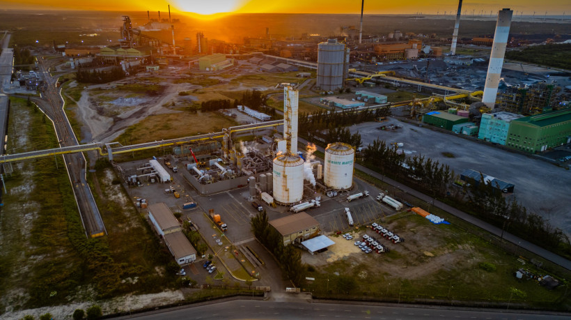 Pecém, CE, BR 17.07.25 Foto aérea da ZPE, Zona de Processamento de Exportação (Fco Fontenele/O POVO)