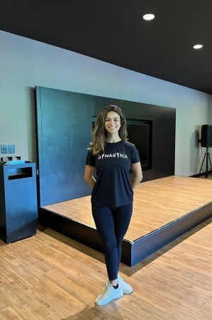 Kássia Mitally da Costa Carvalho é coordenadora técnica da Elite Escola de Ginástica