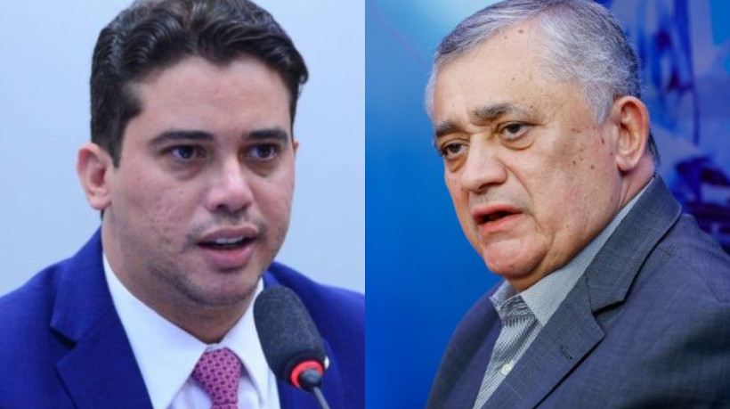 Júnior Mano (PSB) e José Guimarães (PT) são pré-candidatos ao Senado pela base governista do Ceará