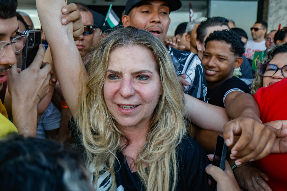  Luizianne retorna após missão humanitária em Gaza