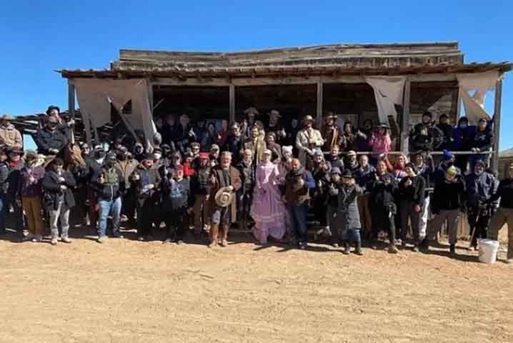 As gravações foram paralisadas por causa do episódio. Mas, em maio de 2023, a equipe retomou as gravações do filme. As filmagens envolveram cerca de 200 pessoas. 