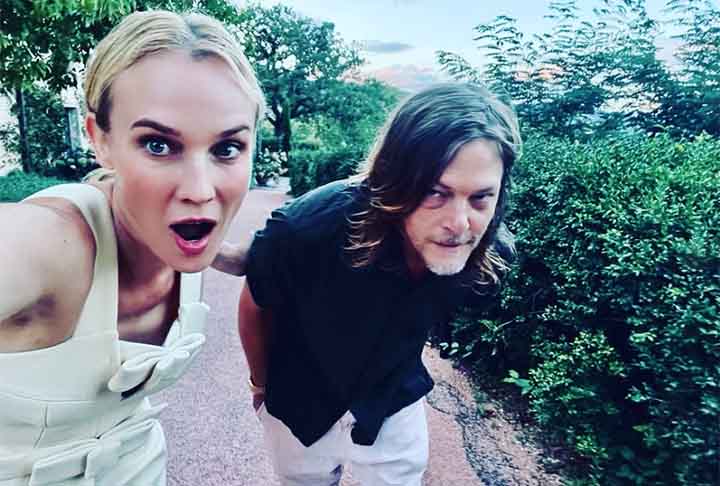Desde 2016, Reedus namora a atriz Diane Kruger, com quem teve uma filha, nascida em 2018.