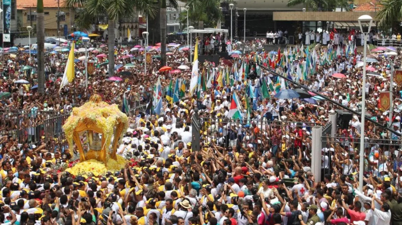 A procissão do Círio costuma reunir mais de 2 milhões de pessoas