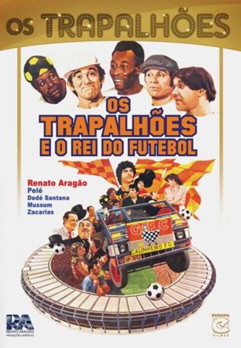 Pelé, maior jogador da história do futebol, foi personagem de “Os Trapalhões e o Rei do Futebol” (1986). 
