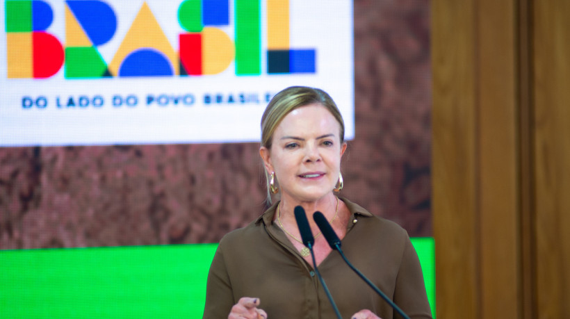 Gleisi Hoffmann disse que governo Lula não vai 