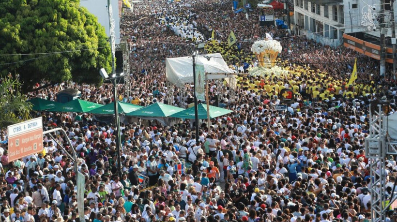 No ano da COP30, o Círio de Nazaré reuniu cerca de 2,5 milhões de fiéis nas ruas de Belém