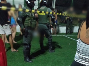 Homicídio contra adolescente aconteceu em um campo de futebol em Maracanaú 