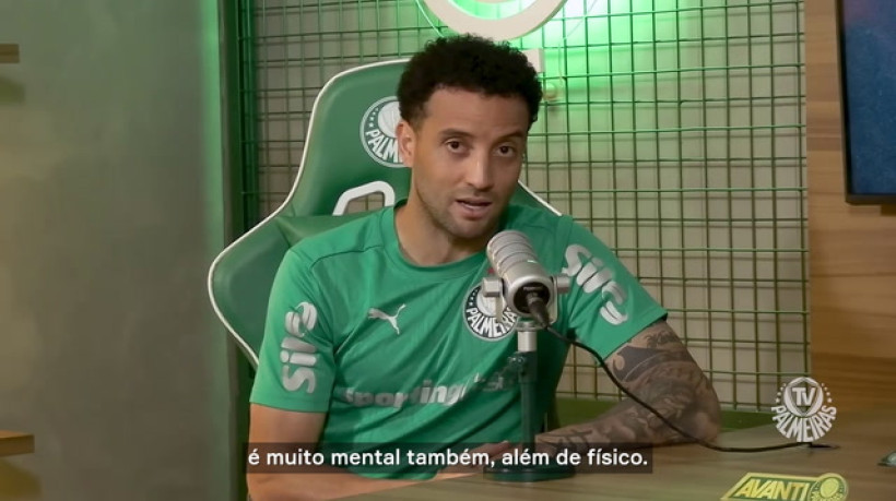Felipe Anderson diz que 'foco e serenidade' fazem a diferença no Verdão