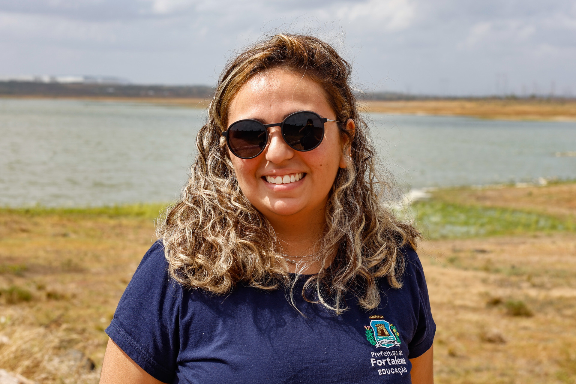 FORTALEZA, CEARÁ,  BRASIL- 14.10.2025: Rita Matos - Professora. A Defesa Civil de Fortaleza (DCFor) promove, entre os dias 13 e 19 de outubro, a Semana Municipal de Prevenção e Redução de Desastres.  (Daniel Galber/Especial para O POVO)