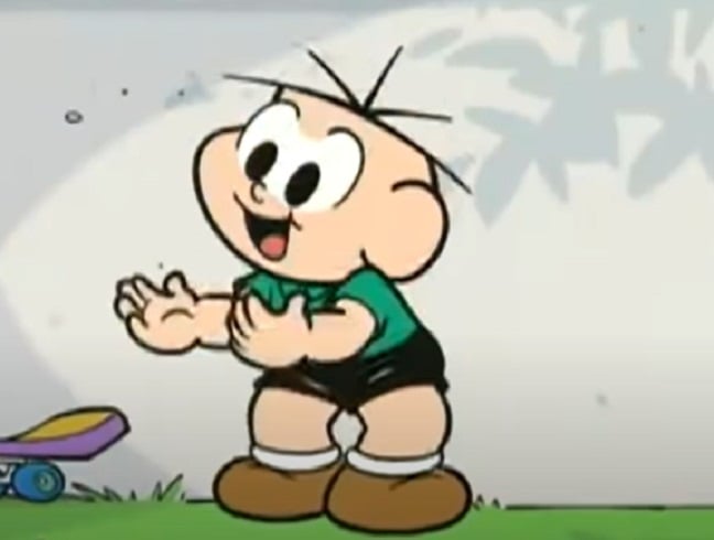 Curiosidade 7: Cebolinha não troca as letras quando está pensando e, se fosse escrever, acertaria as palavras. O personagem tem dislalia - troca de fonemas na hora da pronúncia.