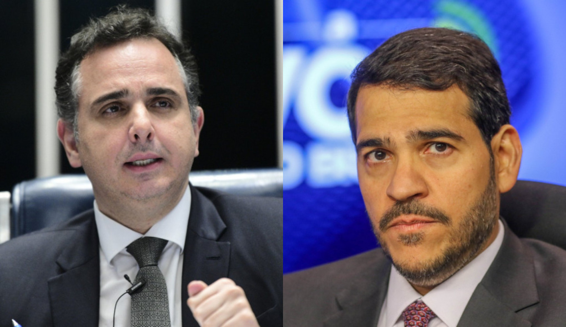 No páreo para vaga do STF: Rodrigo Pacheco e Jorge Messias (Foto: Pedro França/ Agência Senado e Wilson Dias/Agência Brasil)