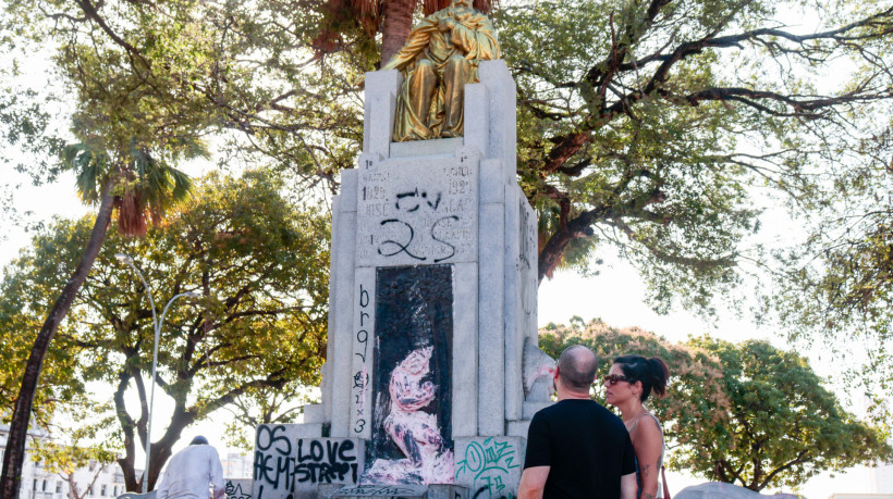 Estátua do José de Alencar foi inaugurada em 1º de maio de 1929 