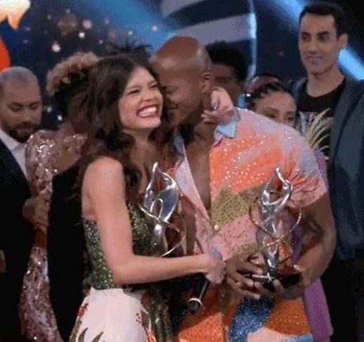 Edição 2022, Vitória Strada: Ela dançou ao lado do professor Wagner Santos e os dois saíram como campeões após arrasarem nas apresentações de valsa e samba.