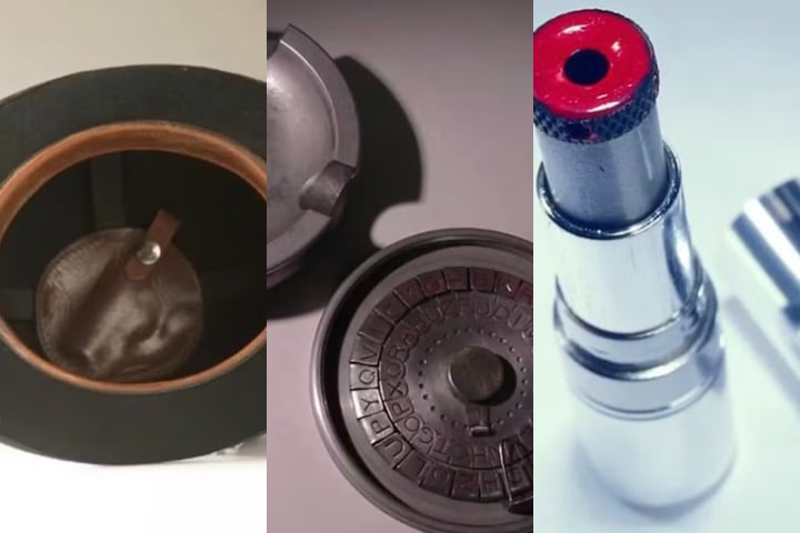 A seguir, confira algumas das engenhocas mais inusitadas que já fizeram parte dos serviços de espionagem internacionais!