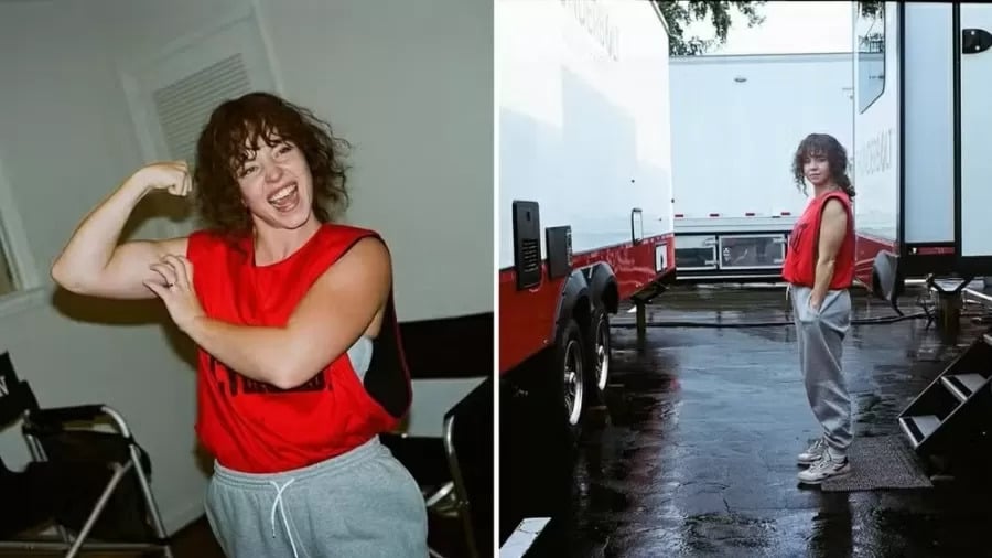 Seu próximo filme, Christy, estreia em novembro nos Estados Unidos e a atriz revelou a preparação intensa para viver Christy Martin, um ícone do boxe e membro do Hall da Fama. urante o Festival Internacional de Cinema de Toronto, ela contou que ganhou 13 kg em apenas três meses.