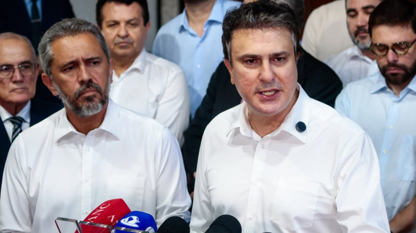 FORTALEZA, CEARÁ, BRASIL, 16-10-2025: Ministro da Educação, Camilo Santana, anunciará novas creches do Novo Programa de Aceleração do Crescimento (Novo PAC) Seleções  na Galeria do Palácio da Abolição. (Foto: Samuel Setubal/ O Povo) 