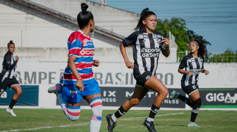 Primeiro Clássico-Rainha de 2025 terminou com empate entre Ceará e Fortaleza, de 1 X 1. A partida aconteceu no Estádio Franzé Morais. (Foto: Fernanda Barros/ O Povo)