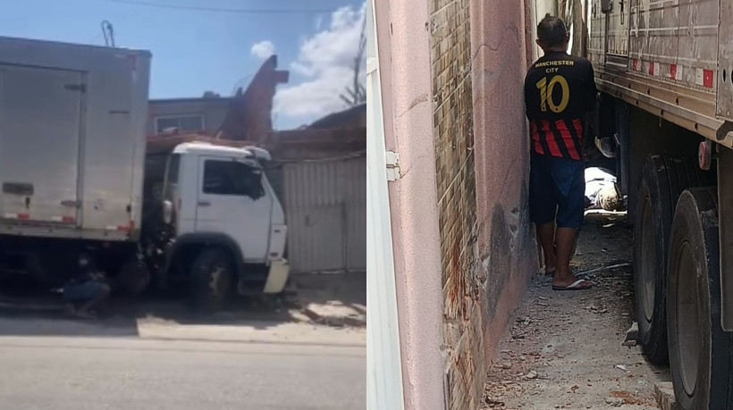 Motorista de caminhão-pipa morreu atropelado pelo próprio veículo, em Quixadá, na manhã dessa quarta-feira, 15
