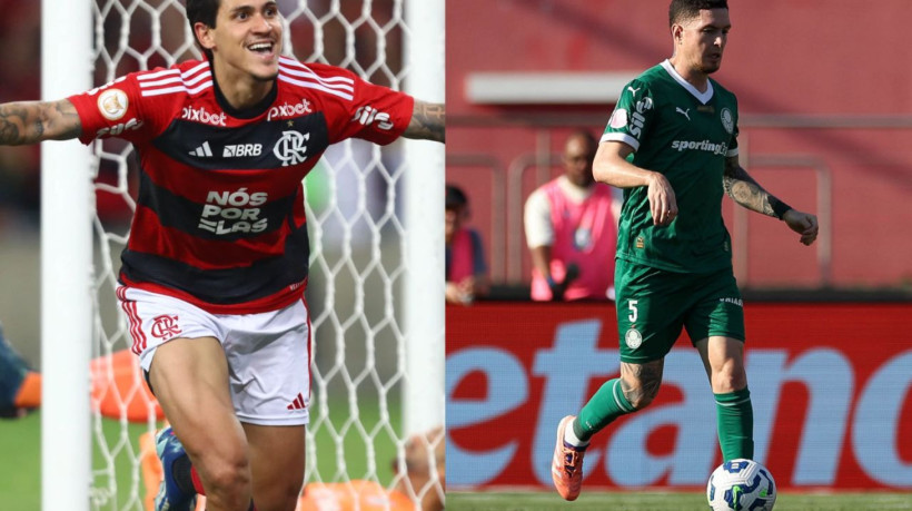 Palmeiras e Flamengo jogam neste domingo, 19, pela Série A do Brasileirão