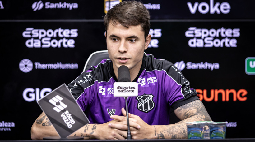 Zanocelo concedeu entrevista coletiva no Ceará nesta sexta-feira, 17, antes do jogo contra o Botafogo. 