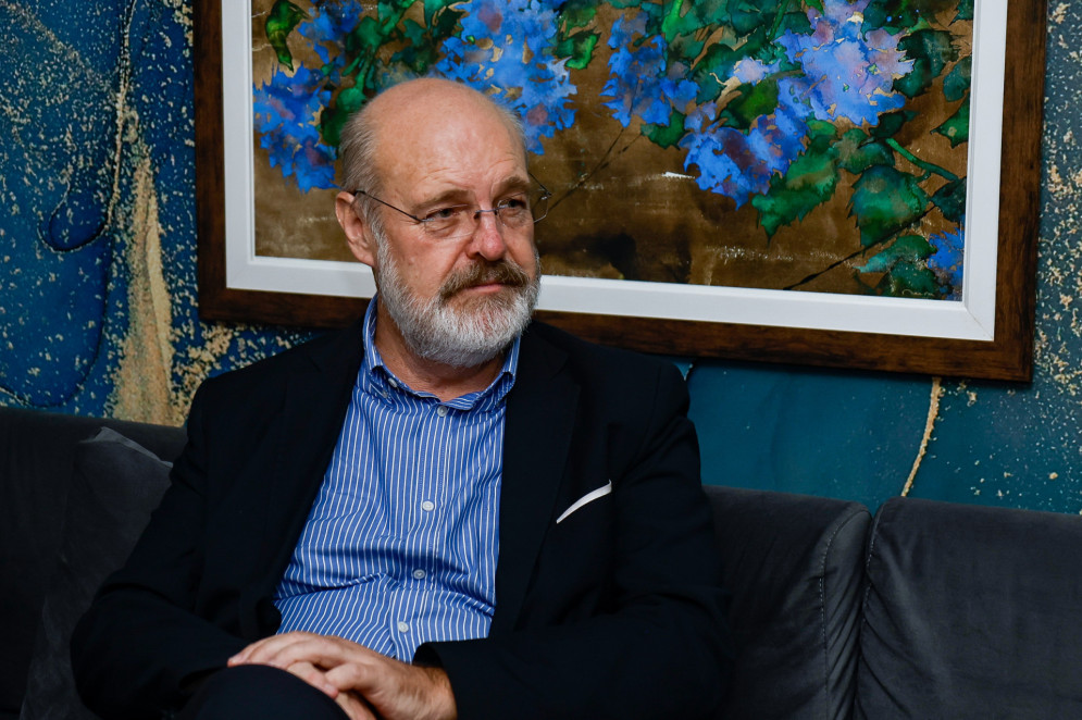 FORTALEZA, CEARÁ,  BRASIL- 16.10.2025: Visita institucional Silvonei José ao OPOVO. (Daniel Galber/Especial para O POVO)(Foto: DANIEL GALBER/ESPECIAL PARA O POVO)