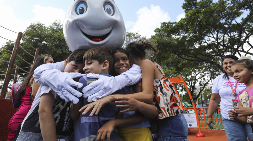 Dia D da Campanha de Multivacinação 2025 aconteceu neste sábado, 18, na Cidade da Criança, no Centro de Fortaleza 