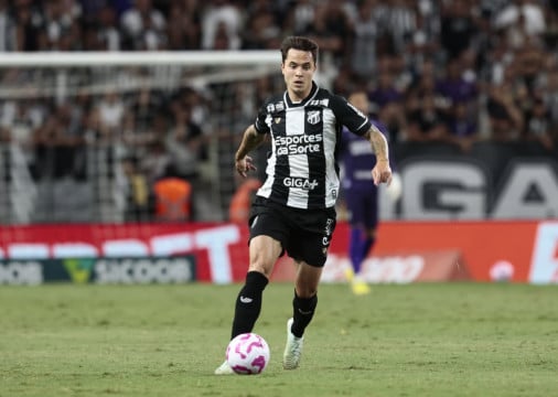 Zanocelo no jogo Ceará x Botafogo, no Castelão, pela Série A 2025