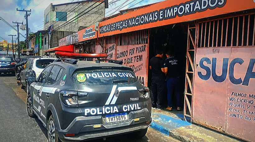Homem foi preso em flagrante no sábado, 18, após suspeita de adulteração de veículos automotores