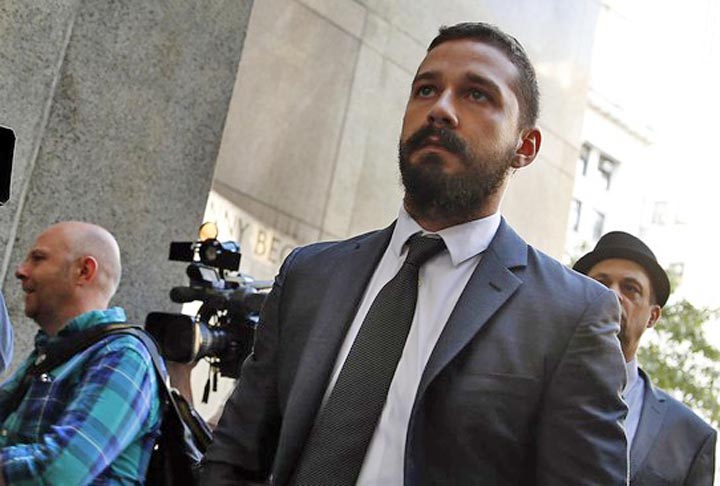 O temperamento explosivo de LaBeouf já o fez aparecer nas listas de sites especializados como um dos atores mais detestados de Hollywood. 