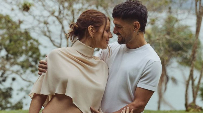 Camila Bastiani e Arrascaeta estão à espera do primeiro filho