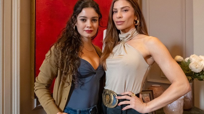 Arminda (Grazi Massafera) e Gerluce (Sophie Charlotte) - elenco de 