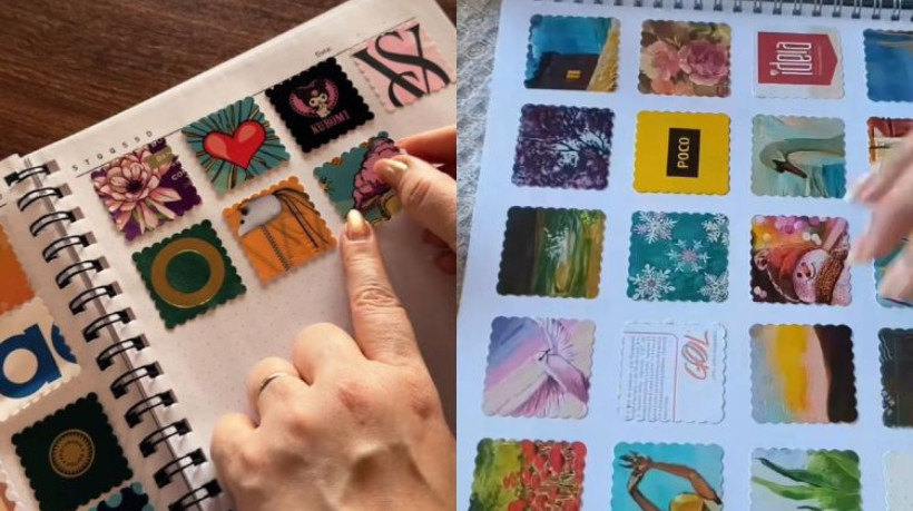 Técnica de colagem viraliza no TikTok