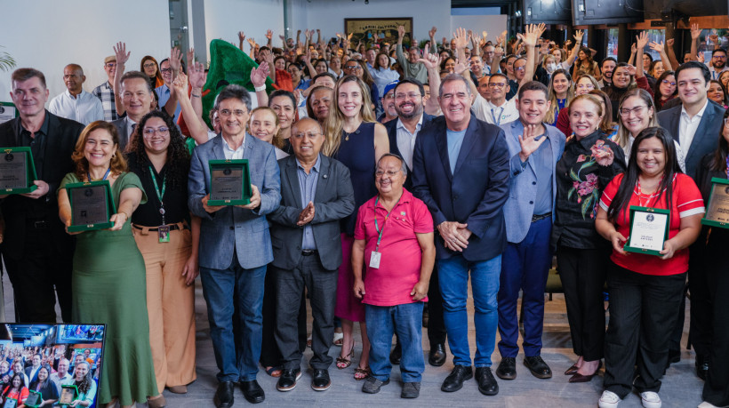 Premiação do selo Empresa Completa, do Governo do Estado do Ceará, a empresas que mais contratam PcD 