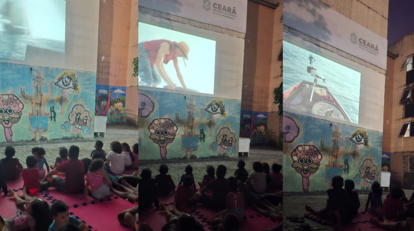 Projeto do Residencial José Euclides, em Fortaleza, o Cine Perifa é selecionado em prêmio nacional