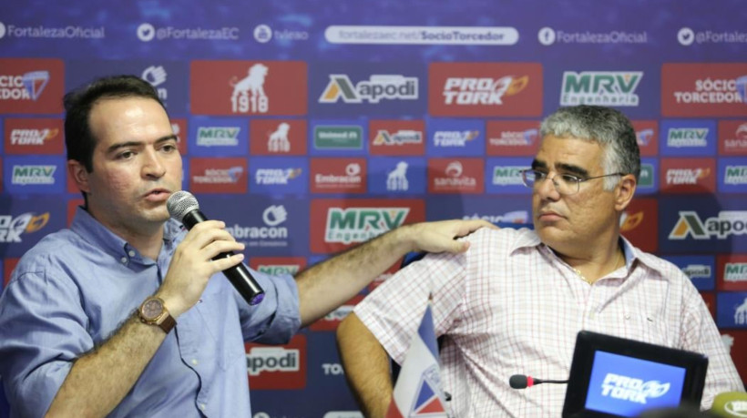 Marcelo Paz sucedeu Eduardo Girão como presidente do Fortaleza Esporte Clube