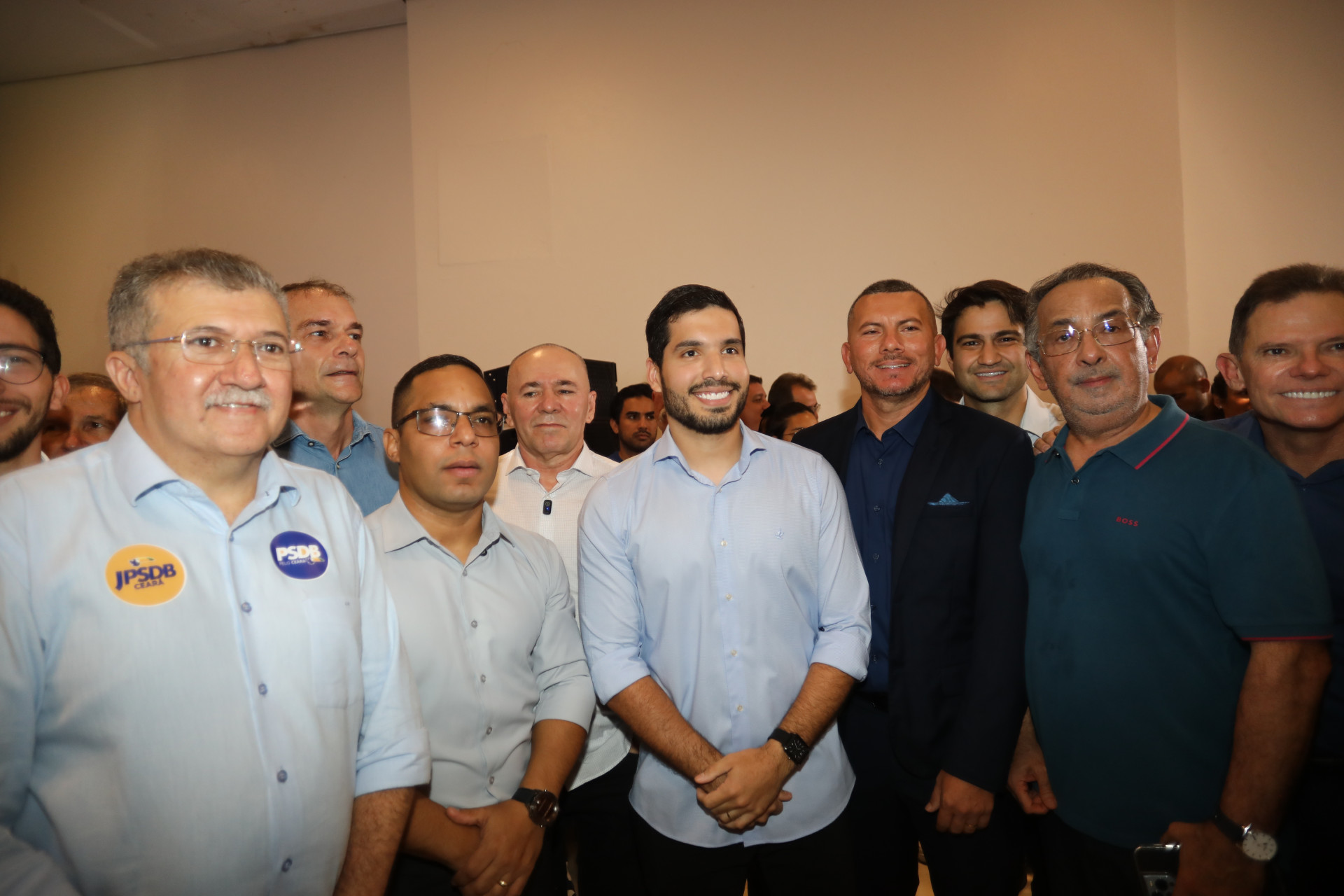 FORTALEZA-CE, BRASIL,22.10.2025: André Fernandes e oposição comparecem a filiação. Ciro Gomes se filia ao PSDB.  (Fotos: Fabio Lima/OPOVO) (Foto: FÁBIO LIMA)