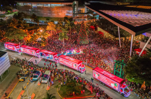 Caravanas de Natal da Coca-Cola voltam a visitar cidades cearenses em 2025