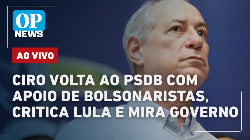 Ciro Gomes volta ao PSDB após quase 30 anos 
