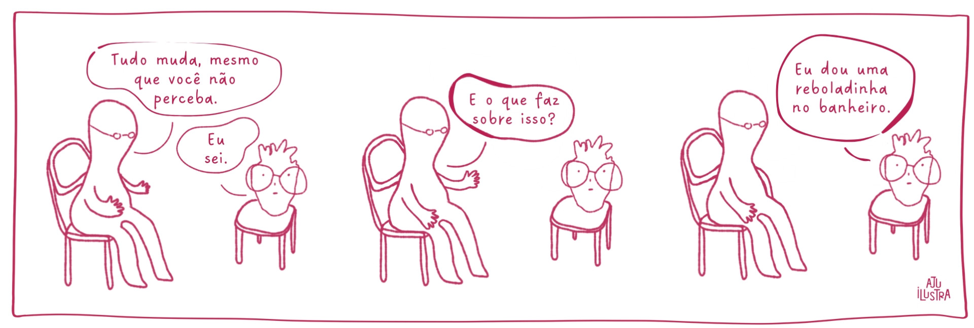 Tirinha de Julianne Almeida