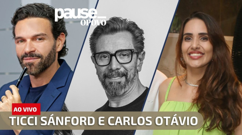 Carlos Ótavio e Ticci Sanford são os convidados do Pause desta sexta-feira, 24 de outubro