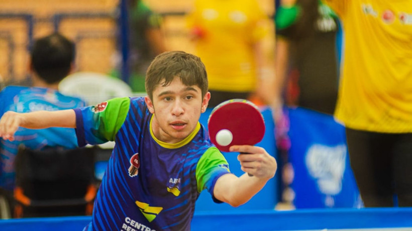 A AABB de Fortaleza recebe a penúltima etapa do Campeonato Cearense de Tênis de Mesa