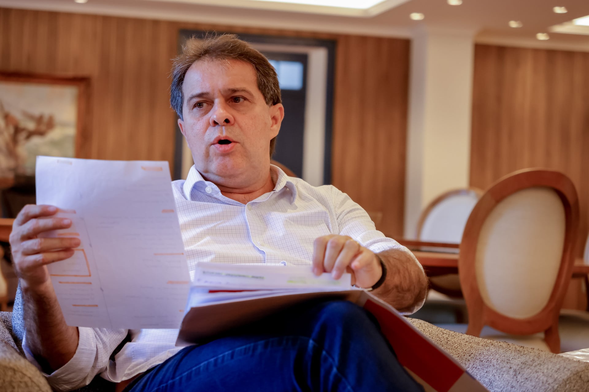 Prefeito de Fortaleza, Evandro Leitão (Foto: AURÉLIO ALVES)