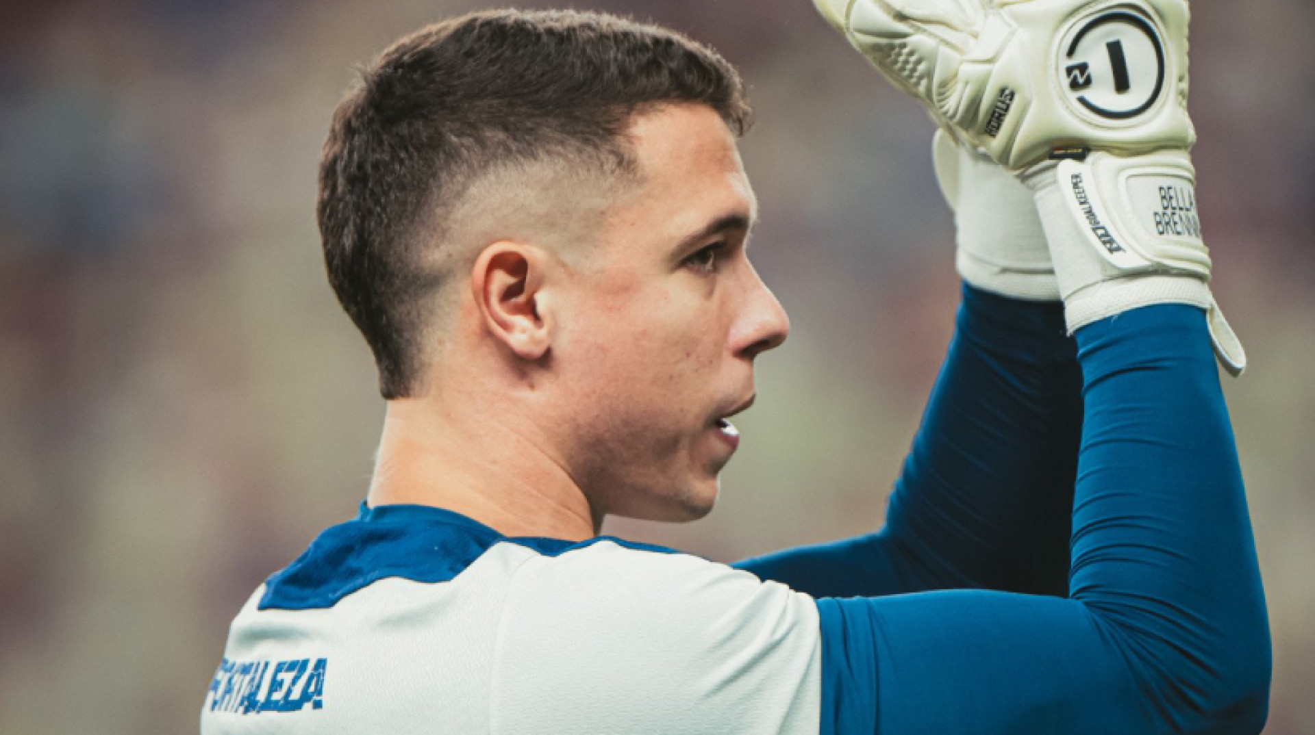 Brenno vem sendo o goleiro titular do Fortaleza após lesão de João Ricardo (Foto: Mateus Lotif/Fortaleza EC)