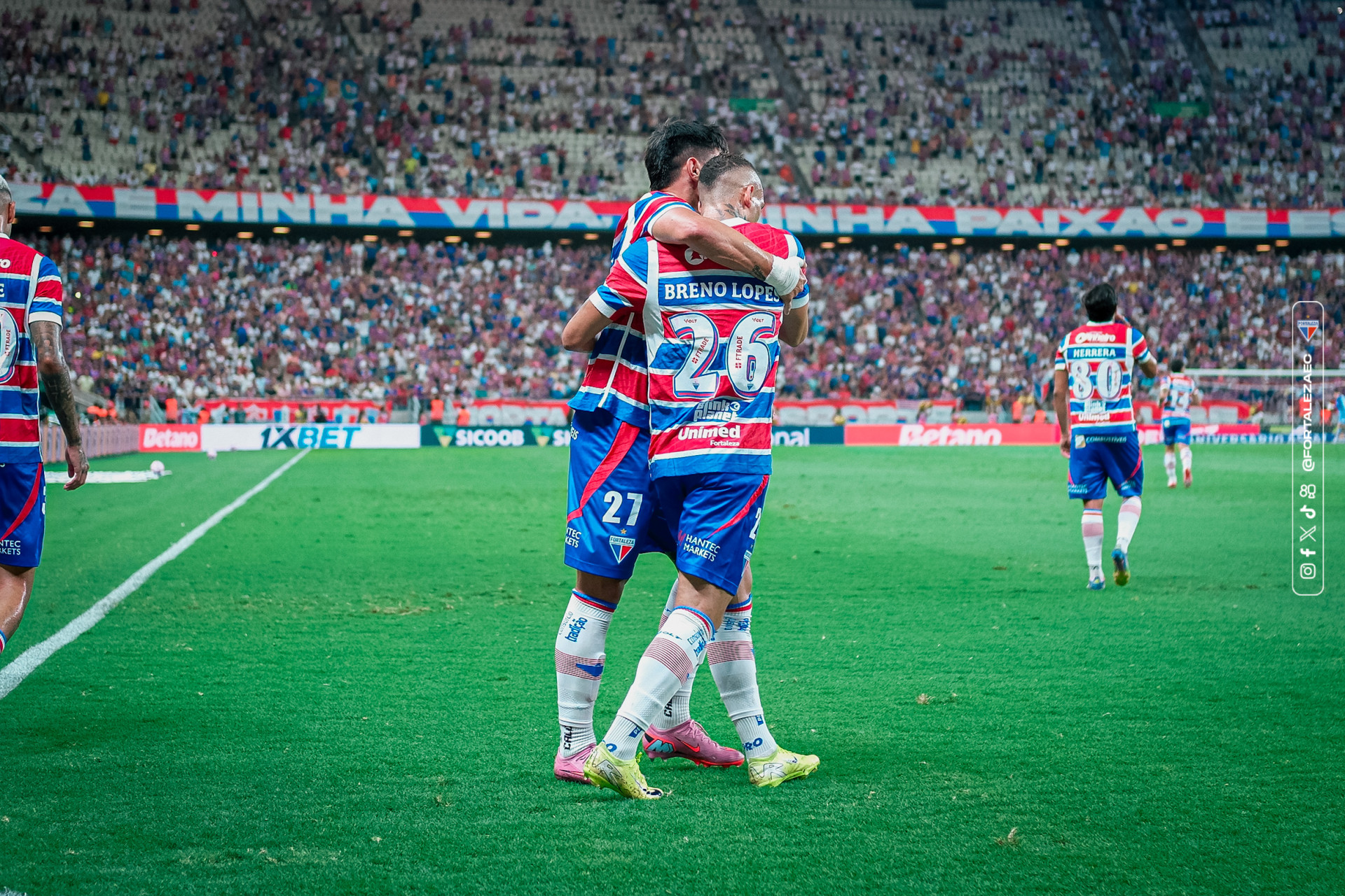 A partida contra o Santos é a mais importante da temporada até agora (Foto: Mateus Lotif / Fortaleza EC)