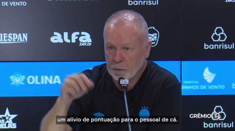 Mano celebra vitória do Grêmio, mas diz: 'Vamos aos pouquinhos'