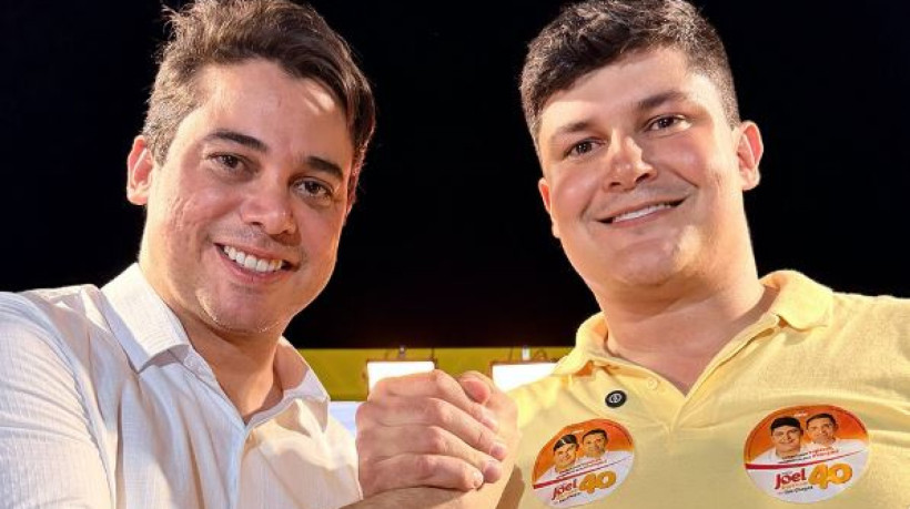 Deputado Júnior Mano e prefeito eleito Joel Barroso